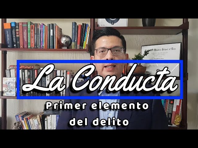 que es la conducta tipica en derecho penal